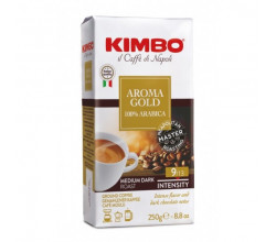 Кава мелена KIMBO AROMA GOLD 100% ARABICA 250 г