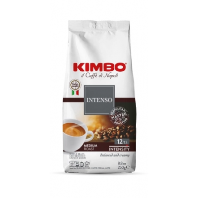 Кава в зернах KIMBO AROMA INTENSO 250 г Кава в зернах KIMBO AROMA INTENSO 250 г