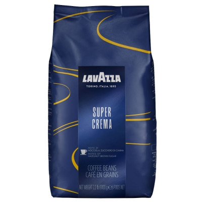 Кофе в зернах Lavazza Super Crema 1 кг Кофе в зернах Lavazza Super Crema 1 кг