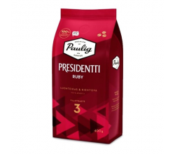 Кава в зернах Paulig Presidentti Ruby 400 г