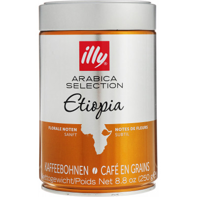 Coffee beans Illy Ethiopia Monoarabica 250g Coffee beans Illy Ethiopia Monoarabica 250g