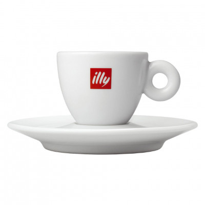 Чашка illy espresso з блюдцем Чашка illy espresso з блюдцем