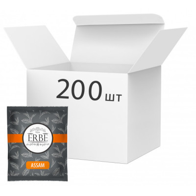 Чай пакетований ERBE Assam 200 шт Чай пакетований ERBE Assam 200 шт