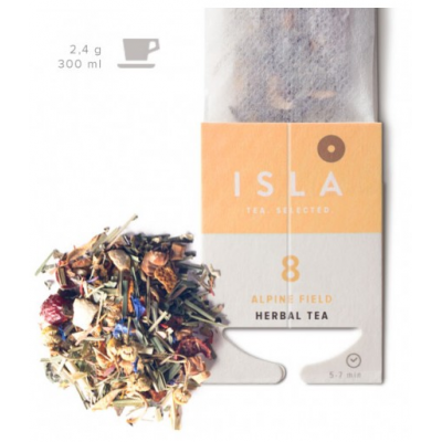 Isla Alpine Field Tea 10 tea bags Isla Alpine Field Tea 10 tea bags