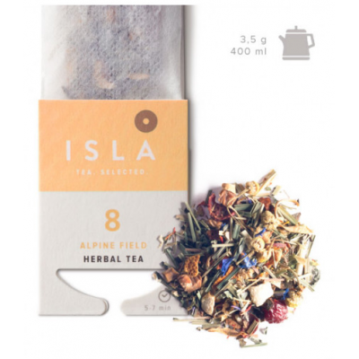 Чай пакетований Isla №8 Альпійський луг (Alpine Field) 10 х 3,5 г Чай пакетований Isla №8 Альпійський луг (Alpine Field) 10 х 3,5 г