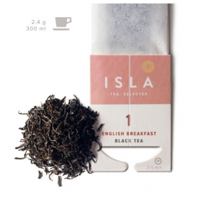 Чай пакетований Isla №1 Англійський сніданок (English Breakfast) 10 х 2,4 г Чай пакетований Isla №1 Англійський сніданок (English Breakfast) 10 х 2,4 г
