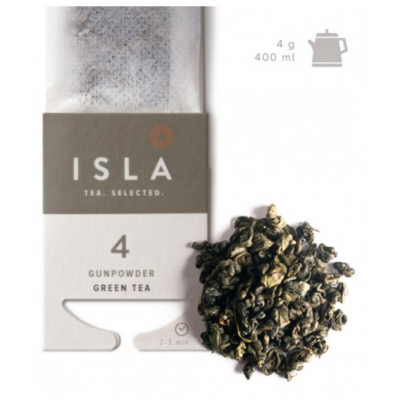 Чай пакетований Isla Gunpowder 10 х 4 г Чай пакетований Isla Gunpowder 10 х 4 г