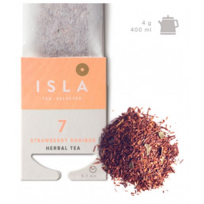 Чай пакетований Isla Strawberry Rooibos 10 х 4 г Чай пакетований Isla Strawberry Rooibos 10 х 4 г