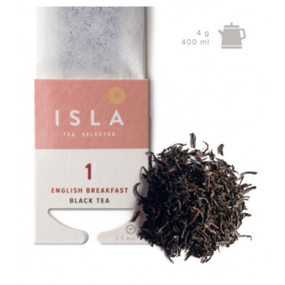 Чай пакетований Isla №1 Англійський сніданок (English Breakfast) 10 х 4 г Чай пакетований Isla №1 Англійський сніданок (English Breakfast) 10 х 4 г