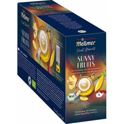 Чай пакетований Messmer Bio Organic Sunny Fruits 15 х 4,5 г Чай пакетований Messmer Bio Organic Sunny Fruits 15 х 4,5 г