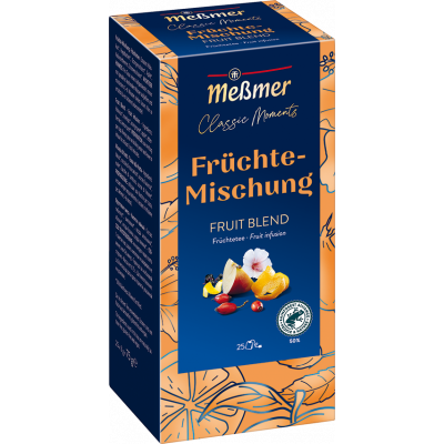 Tea bags Messmer Classic Moments Fruit Blend Tea 25 x 3 g Tea bags Messmer Classic Moments Fruit Blend Tea 25 x 3 g