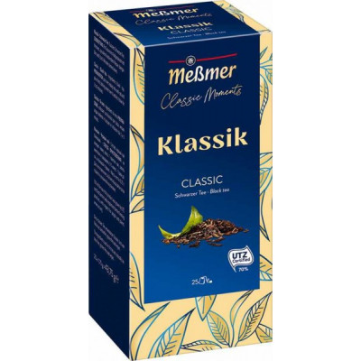 Чай пакетированный Messmer Classic Moments Klassik 25 х 1,75 г Чай пакетированный Messmer Classic Moments Klassik 25 х 1,75 г