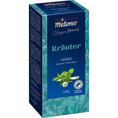 Чай пакетированный Messmer Classic Moments Herbs 25 х 2 г Чай пакетированный Messmer Classic Moments Herbs 25 х 2 г