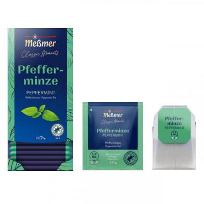 Чай пакетированный Messmer Classic Moments Peppermint 25 х 1,75 г Чай пакетированный Messmer Classic Moments Peppermint 25 х 1,75 г