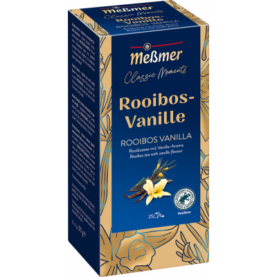 Чай пакетированный Messmer Classic Moments Rooibos-Vanille 25 х 2 г Чай пакетированный Messmer Classic Moments Rooibos-Vanille 25 х 2 г