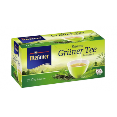 Чай пакетований Messmer Grüner Tee 25 шт Чай пакетований Messmer Grüner Tee 25 шт