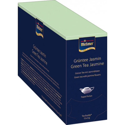 Чай пакетированный Messmer ProfiLine Green Tea Jasmine 15 х 3 г Чай пакетированный Messmer ProfiLine Green Tea Jasmine 15 х 3 г