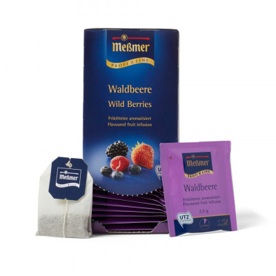 Tea bags Messmer Classic Moments Wild Berries Tea 25 x 2,5 Tea bags Messmer Classic Moments Wild Berries Tea 25 x 2,5