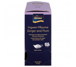 Чай пакетированный Messmer ProfiLine Ginger Plum 15 х 4 г