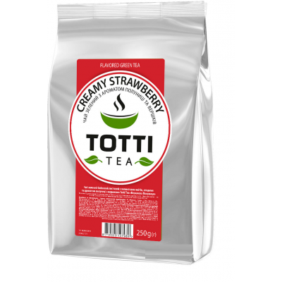 Чай листовий TОТТІ Creamy Strawberry 250 г Чай листовий TОТТІ Creamy Strawberry 250 г