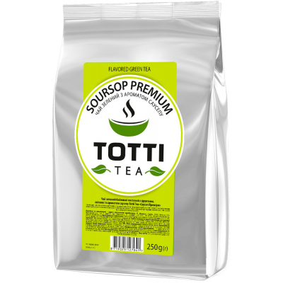 TОТТІ green tea Soursop Premium 250 g TОТТІ green tea Soursop Premium 250 g