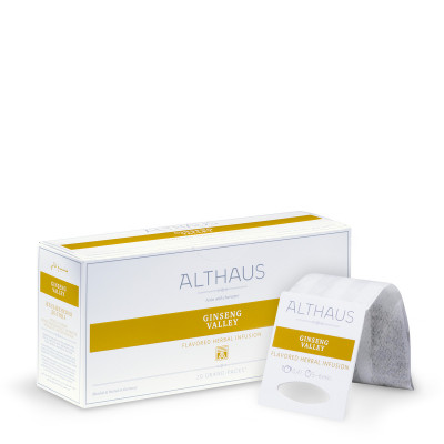 Чай пакетированный Althaus Ginseng Valley 20x4 г Чай пакетированный Althaus Ginseng Valley 20x4 г
