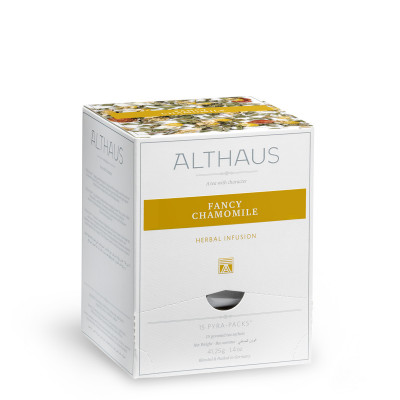 Чай пакетированный Althaus Fancy Chamomile 15x3,3 г Чай пакетированный Althaus Fancy Chamomile 15x3,3 г