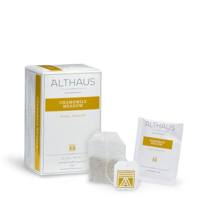 Чай пакетированный Althaus Chamomile Meadow 20х1,5 г Чай пакетированный Althaus Chamomile Meadow 20х1,5 г