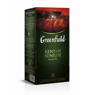 Чай пакетований Greenfield Kenyan Sunrise 25 шт Чай пакетований Greenfield Kenyan Sunrise 25 шт