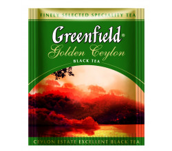 Чай пакетированный Greenfield Golden Ceylon 100 шт