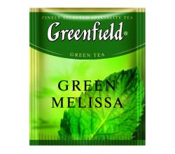 Чай пакетированный Greenfield Green Melissa 100 шт
