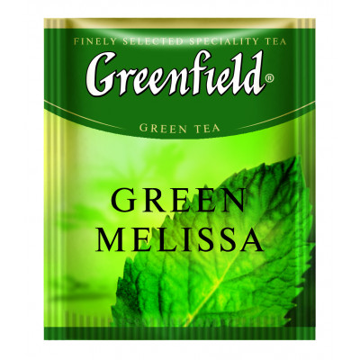 Greenfield green tea Green Melissa 25 tea bags Greenfield green tea Green Melissa 25 tea bags
