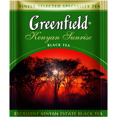 Чай пакетований Greenfield Kenyan Sunrise 25 шт Чай пакетований Greenfield Kenyan Sunrise 25 шт