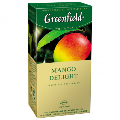 Чай пакетированный Greenfield Mango Delight 25 шт Чай пакетированный Greenfield Mango Delight 25 шт