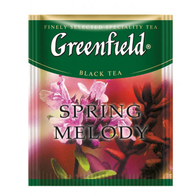 Greenfield black tea Spring Melody 100 tea bags Greenfield black tea Spring Melody 100 tea bags