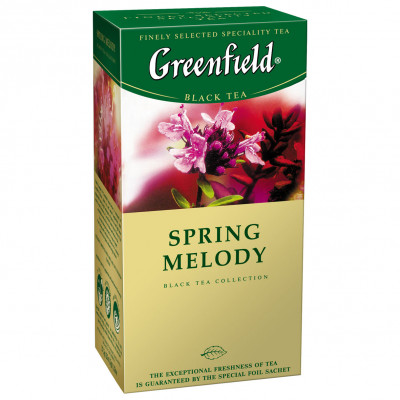 Чай пакетований Greenfield Spring Melody 25 шт Чай пакетований Greenfield Spring Melody 25 шт