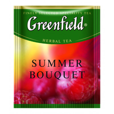 Greenfield fruit tea Summer Bouquet 100 tea bags Greenfield fruit tea Summer Bouquet 100 tea bags