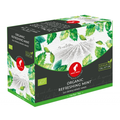 Чай пакетированный  Julius Meinl Organic Refreshing Mint 20 х 2 г Чай пакетированный  Julius Meinl Organic Refreshing Mint 20 х 2 г