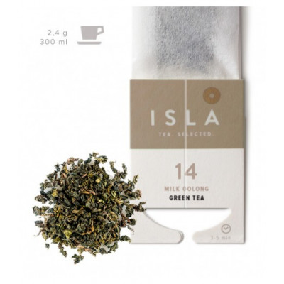 Чай пакетований Isla Milk Oolong 10 х 2,4 г Чай пакетований Isla Milk Oolong 10 х 2,4 г