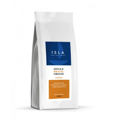 Кава в зернах Isla моноарабіка Бразилія 1 кг Кава в зернах Isla моноарабіка Бразилія 1 кг