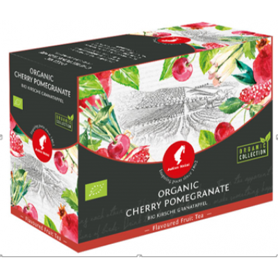 Julius Meinl Organic Cherry Pomegranate Tea 20 big bags Julius Meinl Organic Cherry Pomegranate Tea 20 big bags