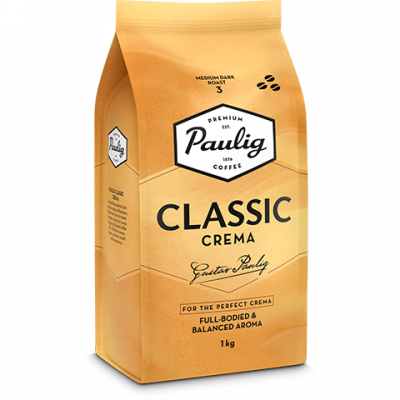 Кава в зернах Paulig Crema 1 кг Кава в зернах Paulig Crema 1 кг