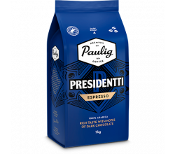 Кофе в зернах Paulig Presidentti Espresso 1 кг