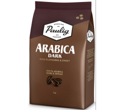 Кофе в зернах Paulig Arabica Dark 1 кг