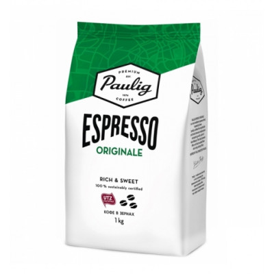 Кофе в зернах Paulig Espresso Originale 1 кг Кофе в зернах Paulig Espresso Originale 1 кг