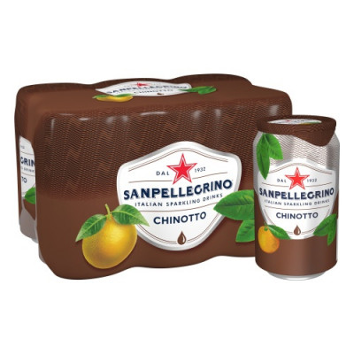 Лимонад Sanpellegrino Chinotto 0.33 л Лимонад Sanpellegrino Chinotto 0.33 л