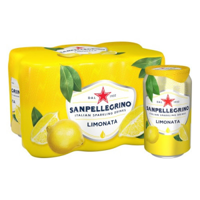 Лимонад Sanpellegrino Limonata 0.33 л Лимонад Sanpellegrino Limonata 0.33 л