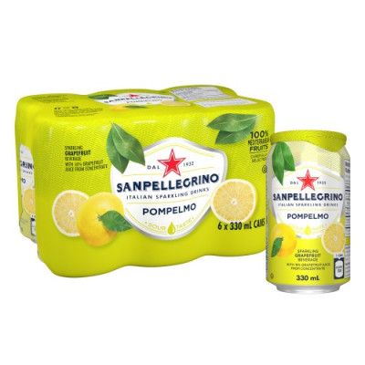 Лимонад Sanpellegrino Pompelmo 0.33 л Лимонад Sanpellegrino Pompelmo 0.33 л