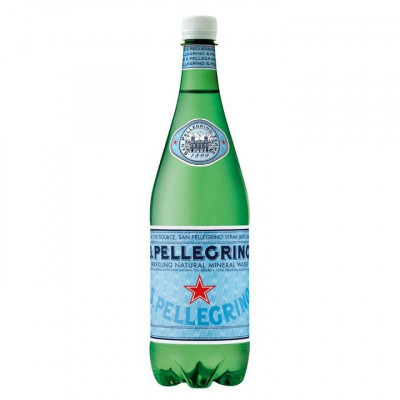 Вода мінеральна газована S.Pellegrino 1 л Вода мінеральна газована S.Pellegrino 1 л