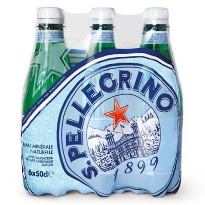 Вода мінеральна газована S.Pellegrino 0,5 л Вода мінеральна газована S.Pellegrino 0,5 л